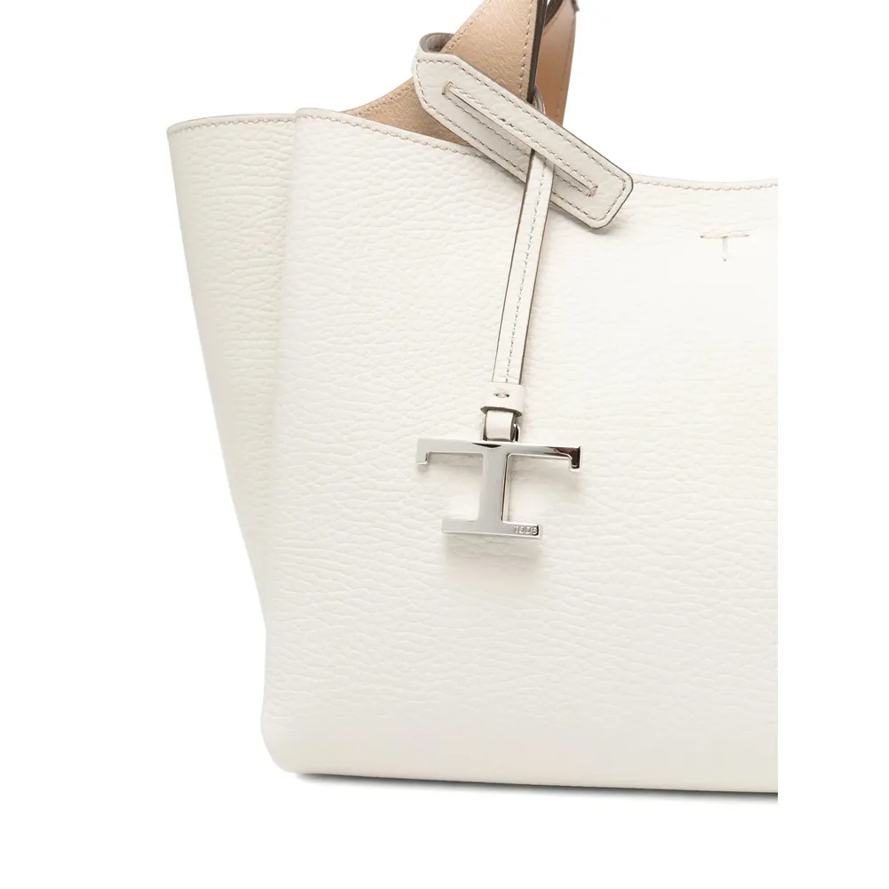 Tod's Logo Plaque Mini Top Handle Bag