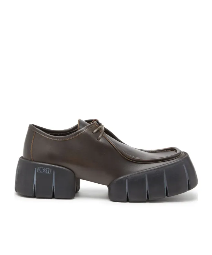 D-Tex Chunky Sole Derby Shoes