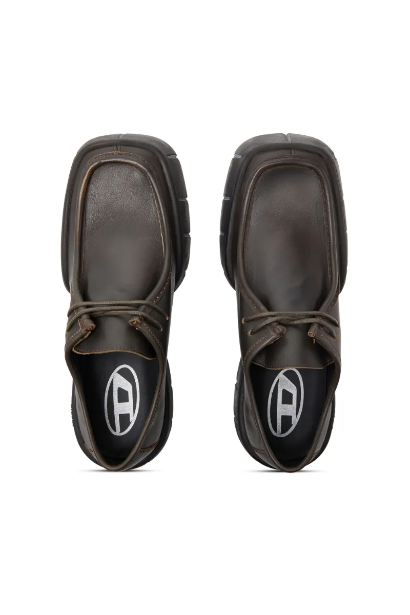 D-Tex Chunky Sole Derby Shoes