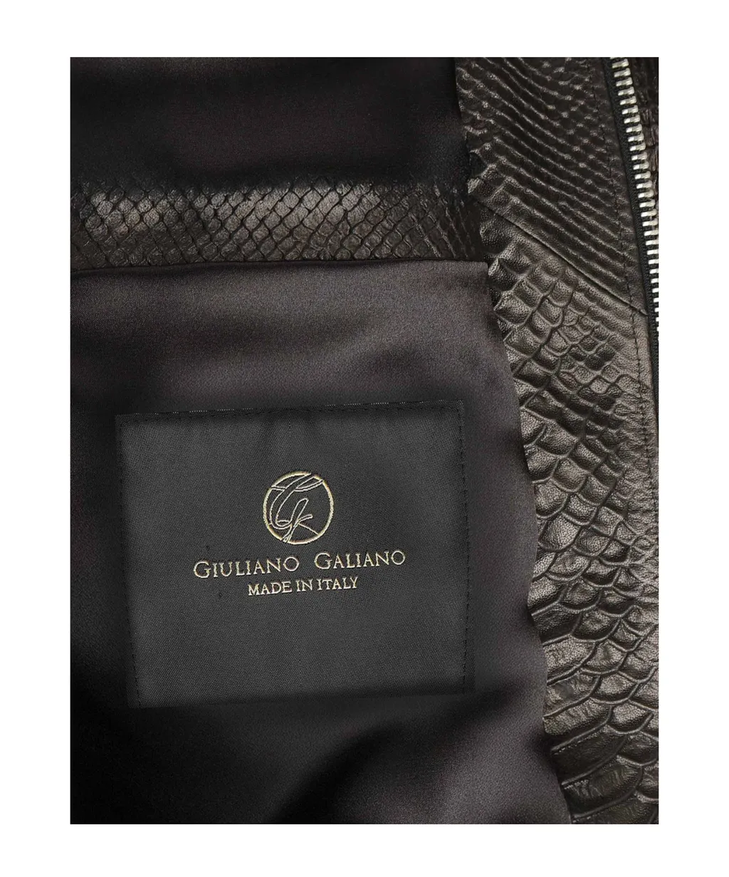Giuliano Galiano Goodfellas Leather Jacket