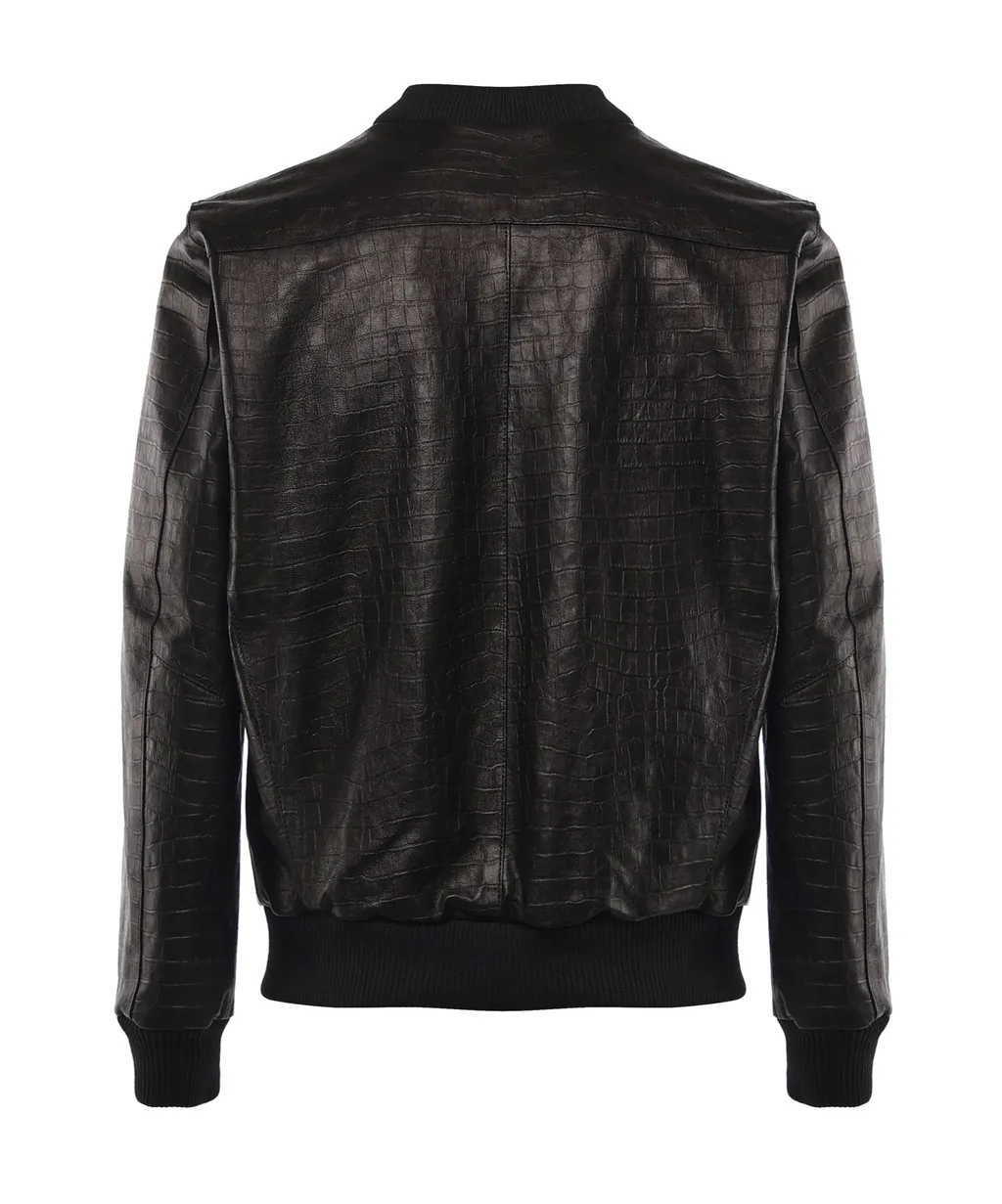 Giuliano Galiano Miami Vice Leather Jacket