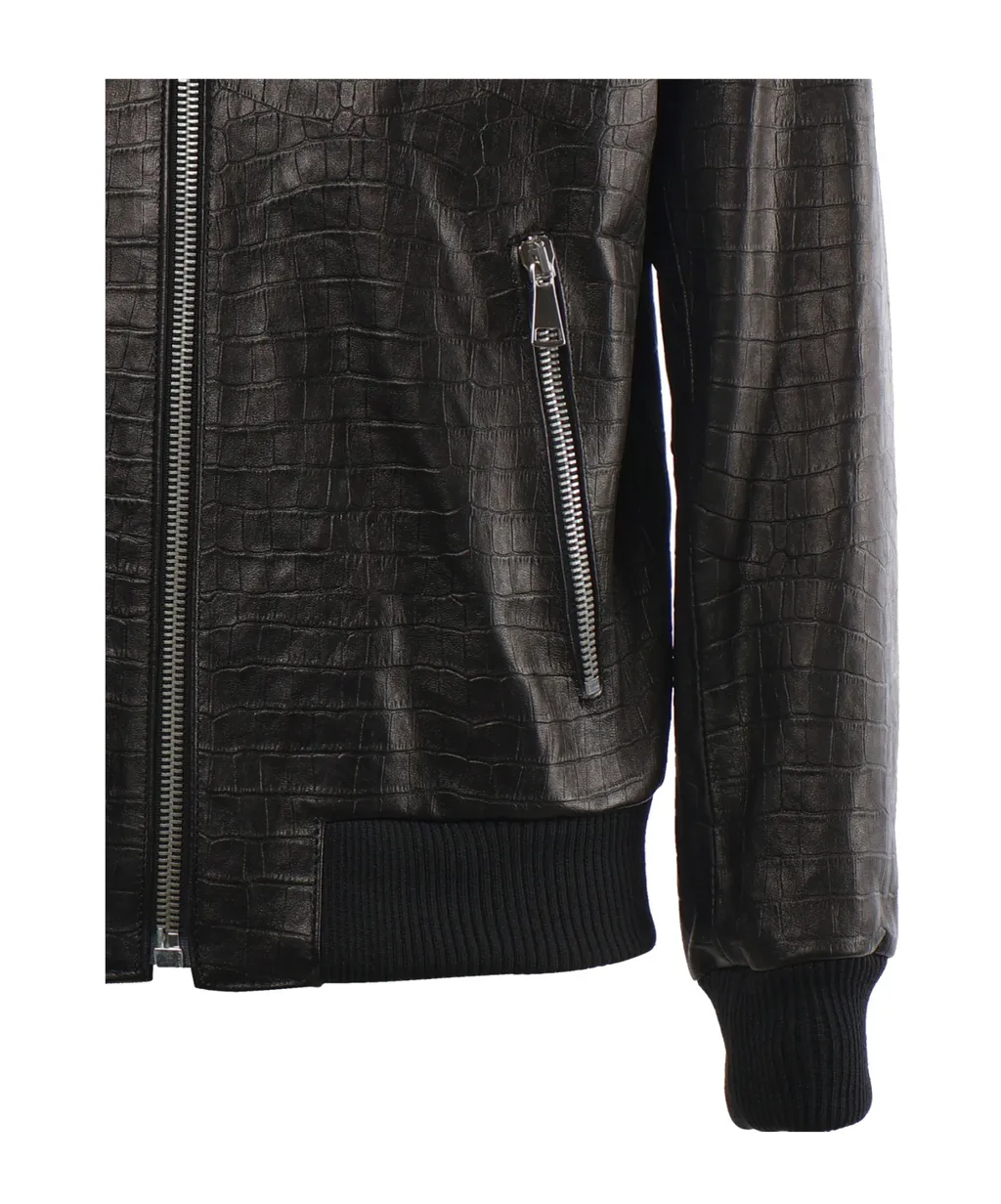Giuliano Galiano Miami Vice Leather Jacket