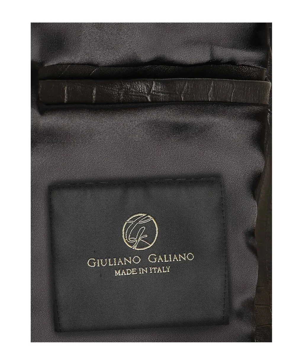 Giuliano Galiano Miami Vice Leather Jacket