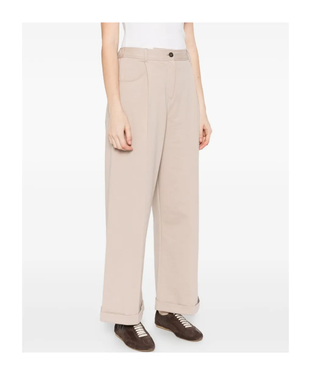 Cuffed-Hem Trousers