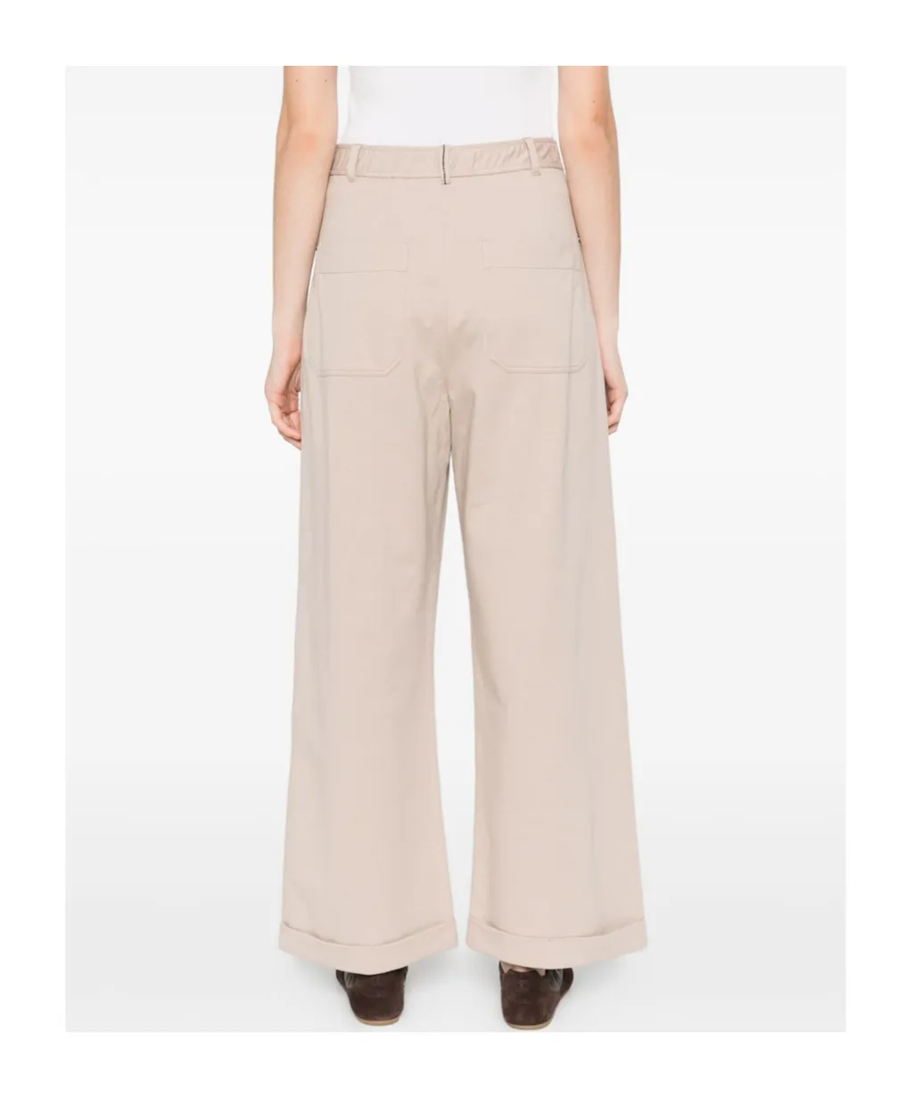 Cuffed-Hem Trousers
