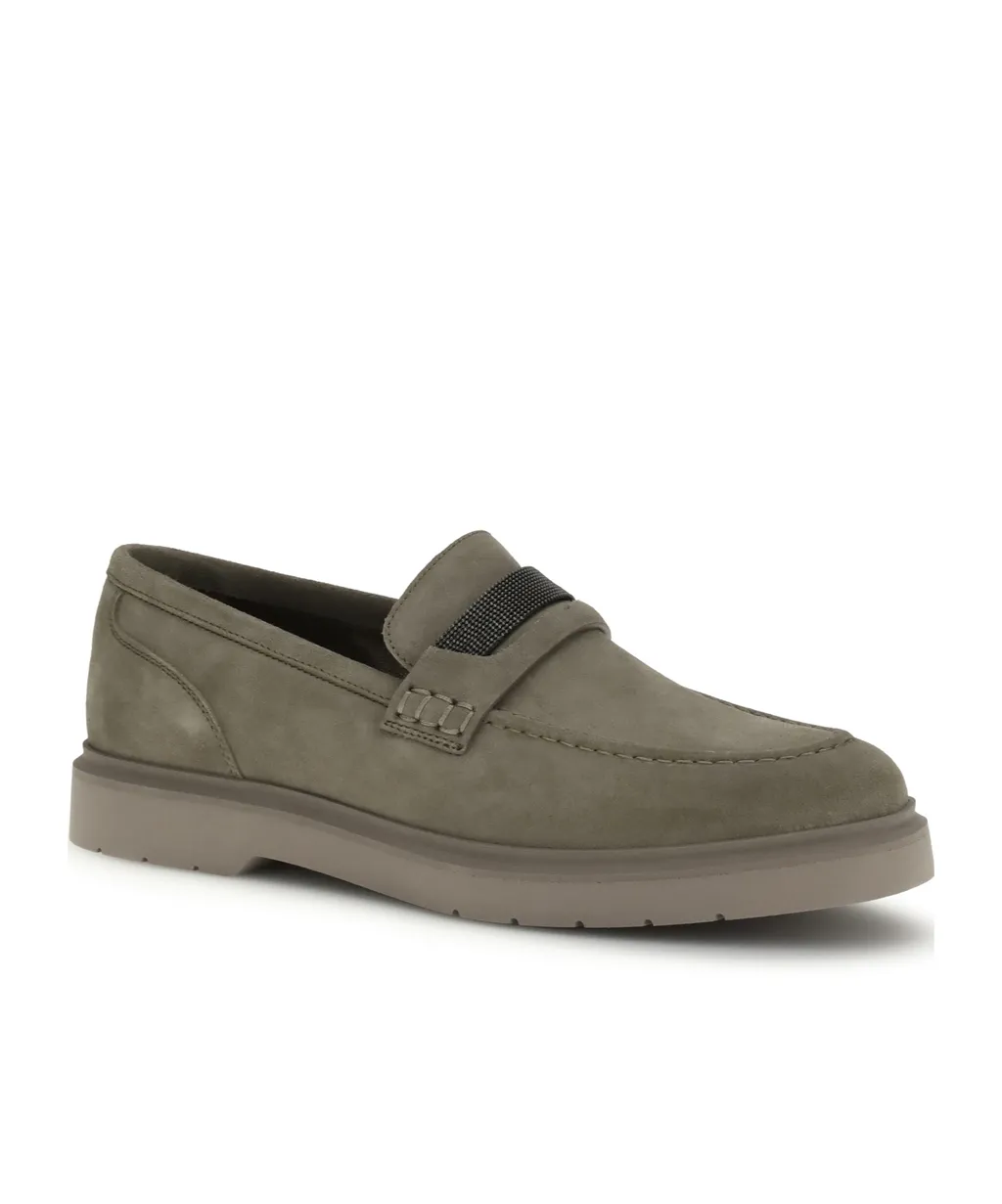 Brunello Cucinelli Embellished Almond Toe Loafers