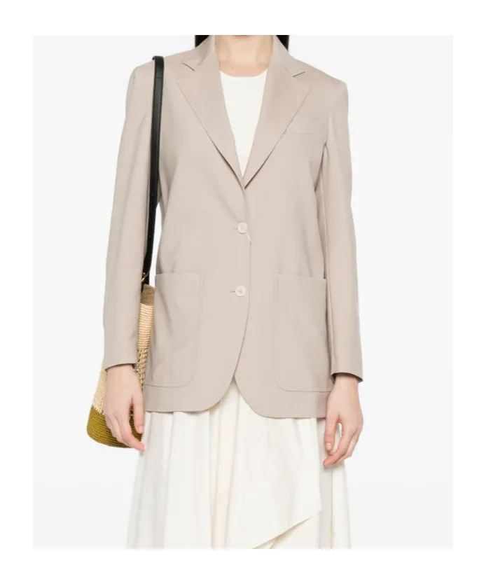 Long-Sleeved Suit Jacket