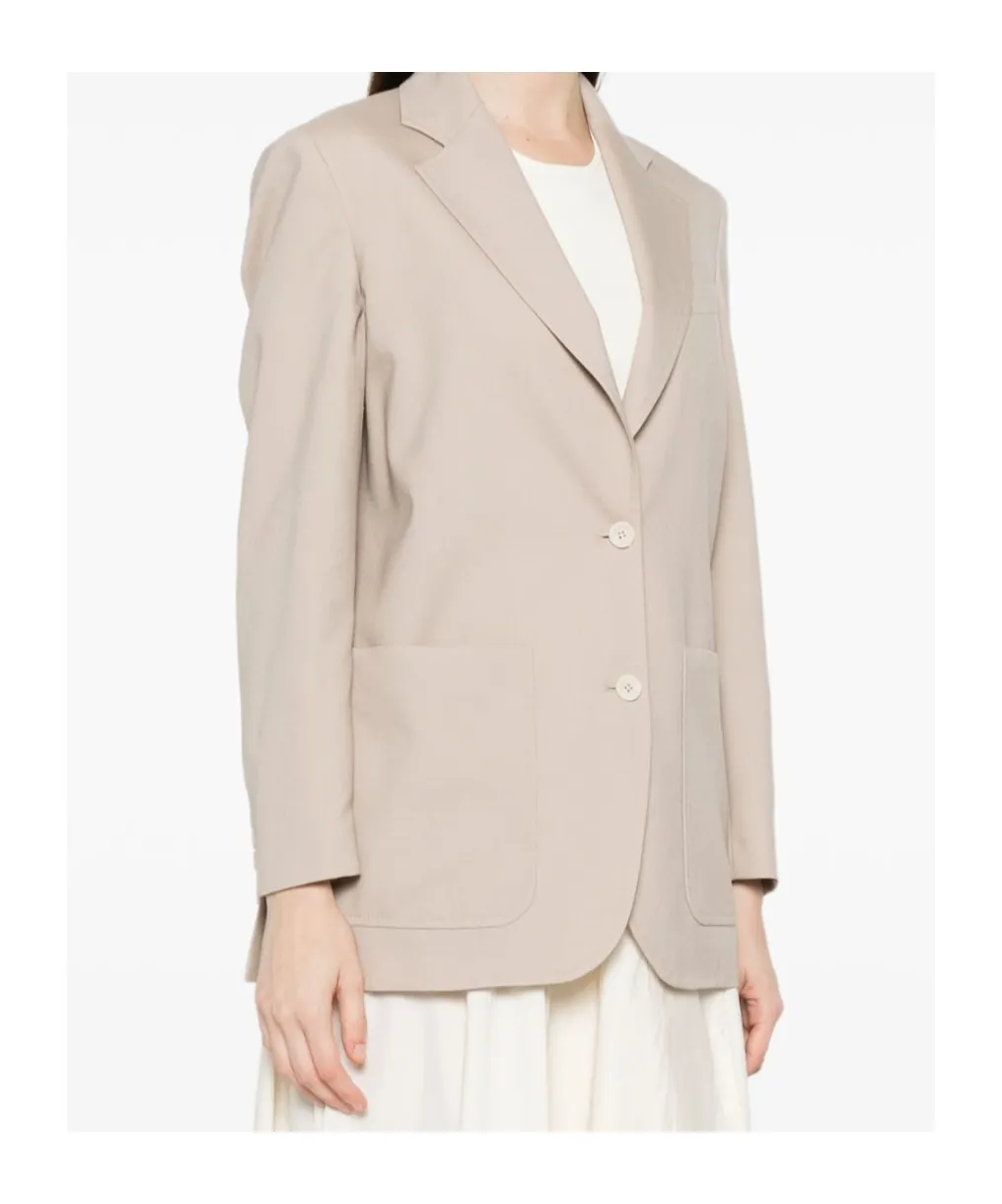 Long-Sleeved Suit Jacket