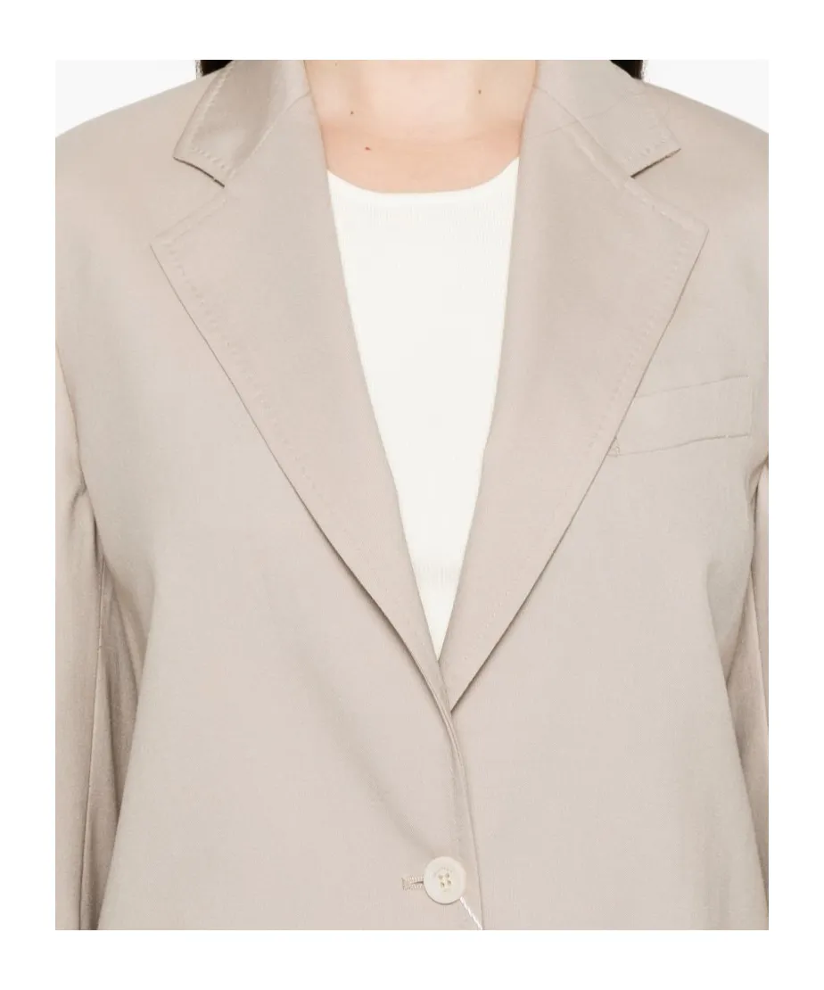 Long-Sleeved Suit Jacket