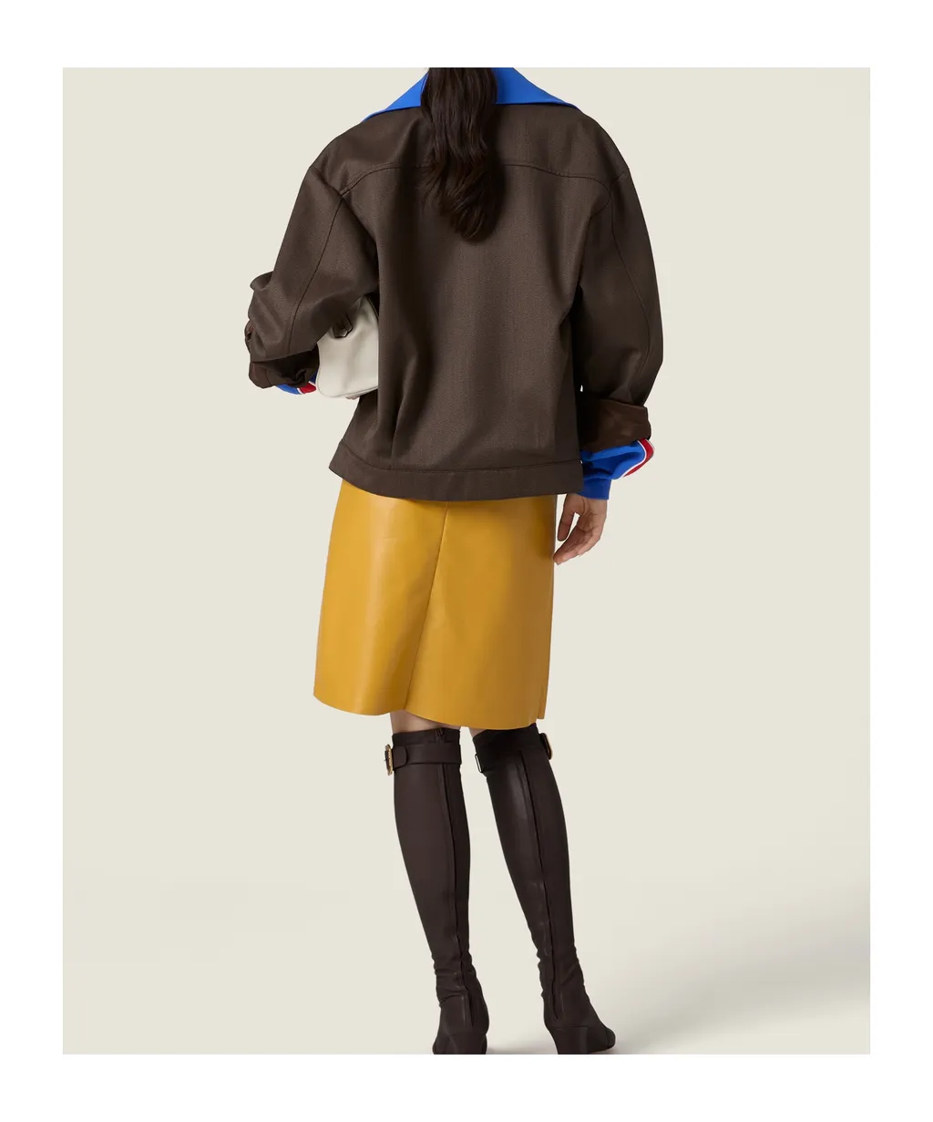 Miu Miu Layered Zipped Jacket