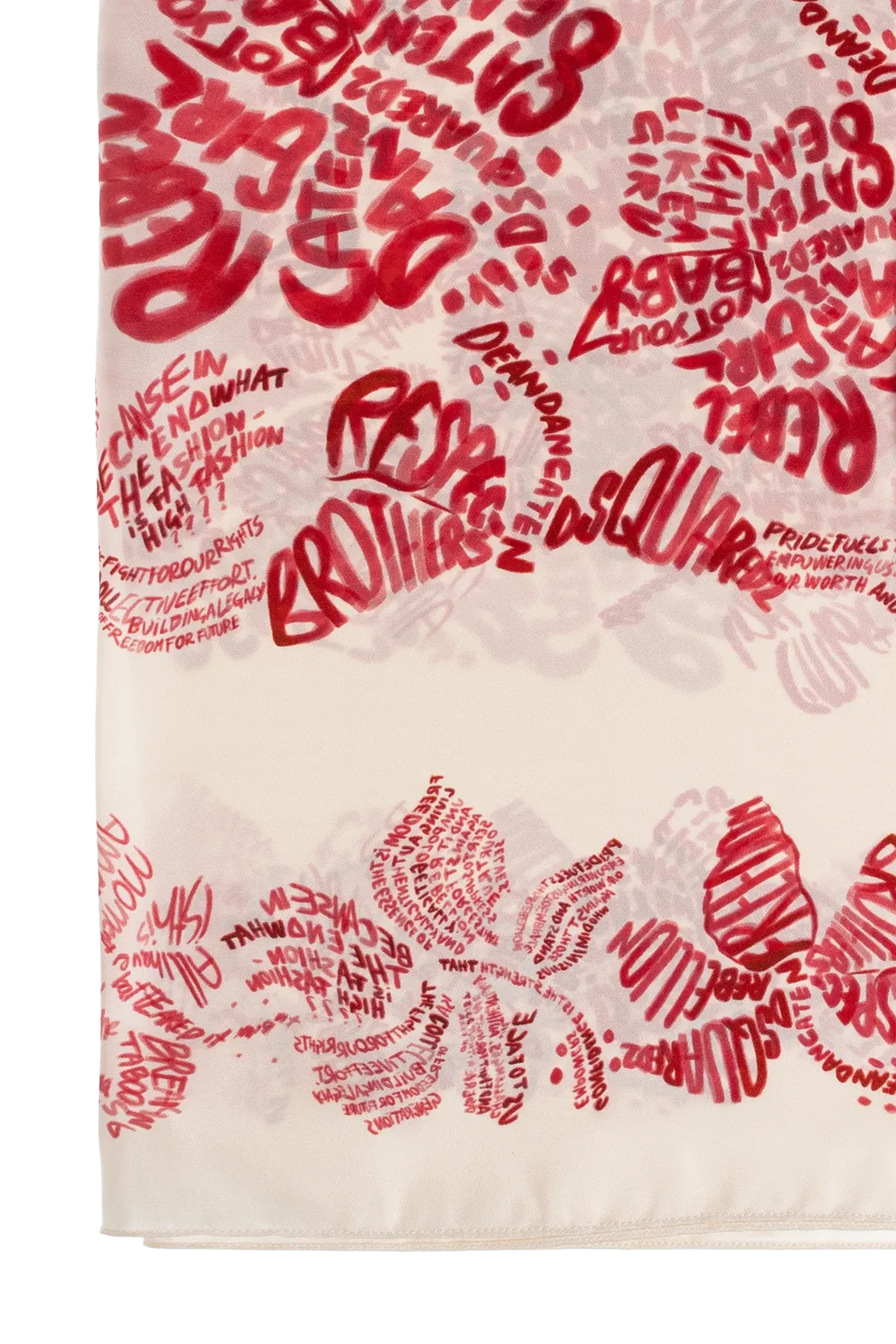 Floral-Print Silk Scarf