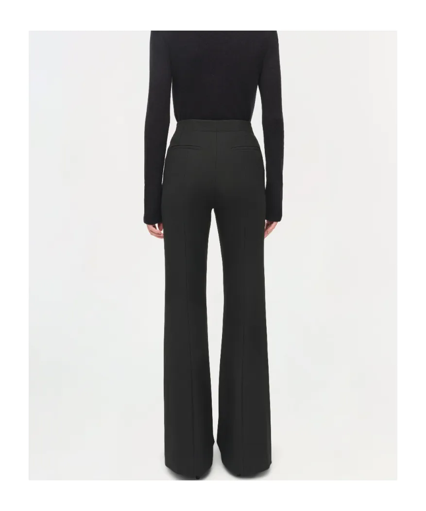 Robin Button-Embellishment Trousers