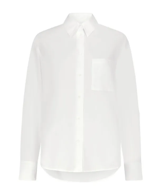 Loulou De Saison Lee Flared Hem Shirt