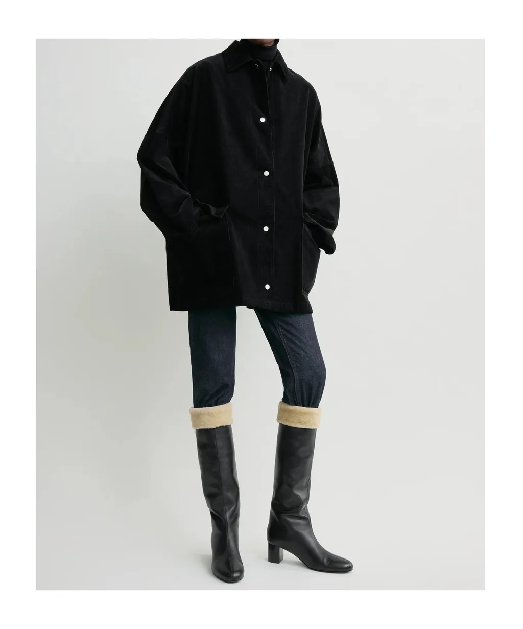 Totme Button-Up Oversized Jacket