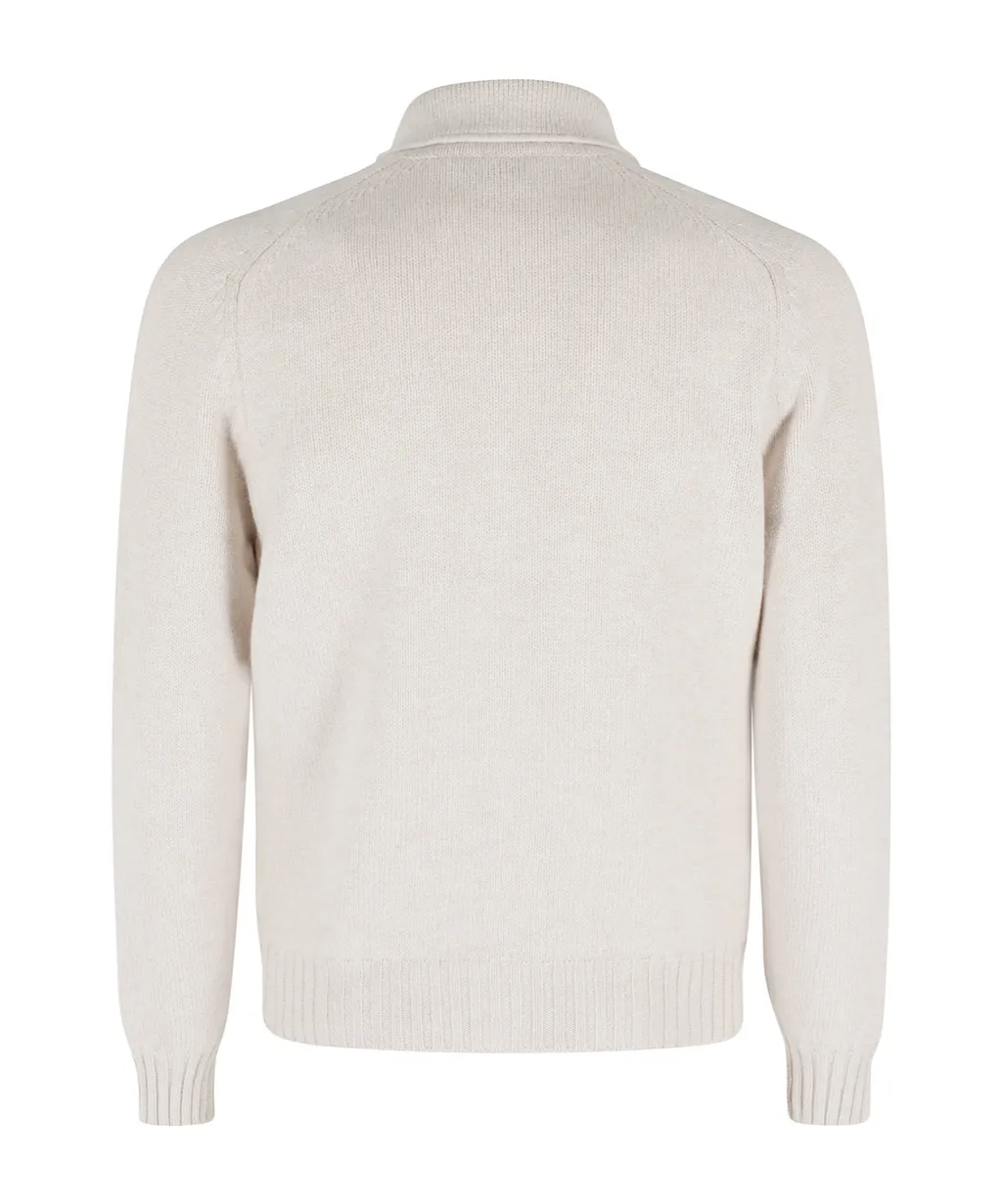 Gran Sasso Long Sleeve Buttoned Knitted Jacket