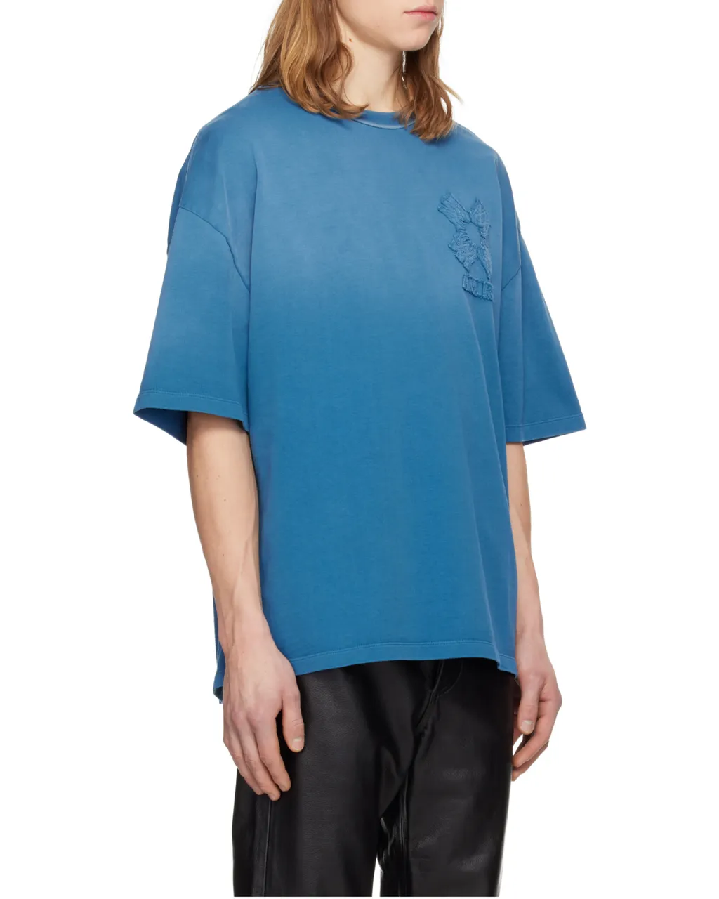 Amiri Floral Emblem Logo T-Shirt