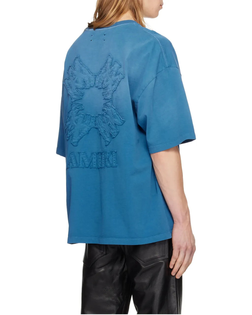 Amiri Floral Emblem Logo T-Shirt
