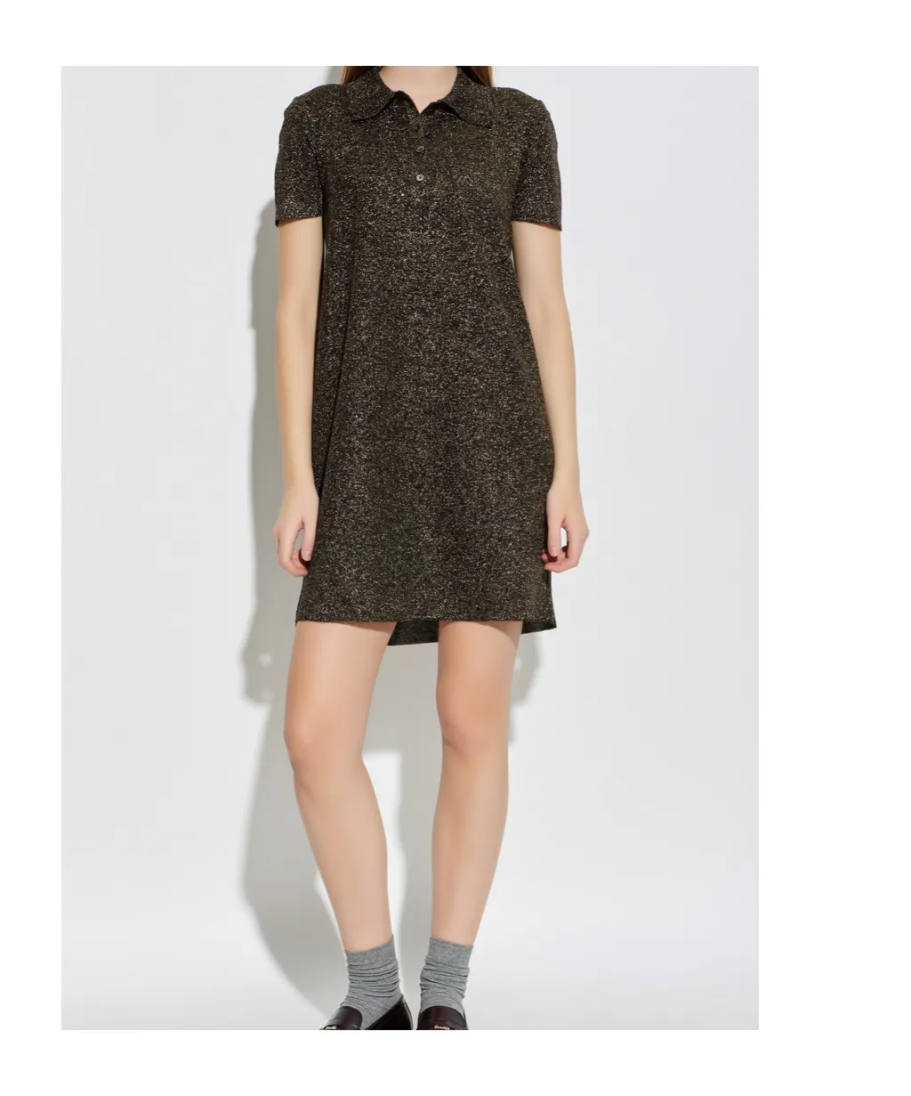 A.P.C. Lurex Thread Dress