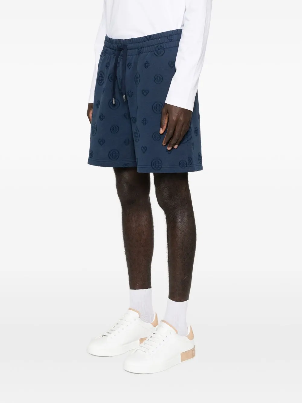 Drawstring Athletic Shorts