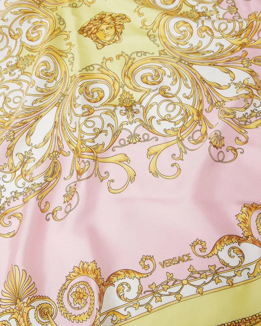 Versace All Over Baroque Printed Scarf