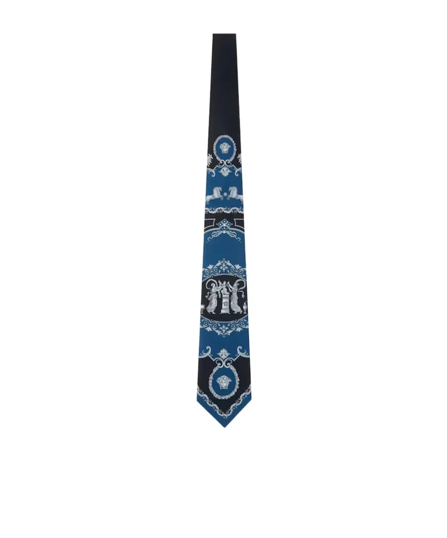 Versace Pattern-Printed Tie