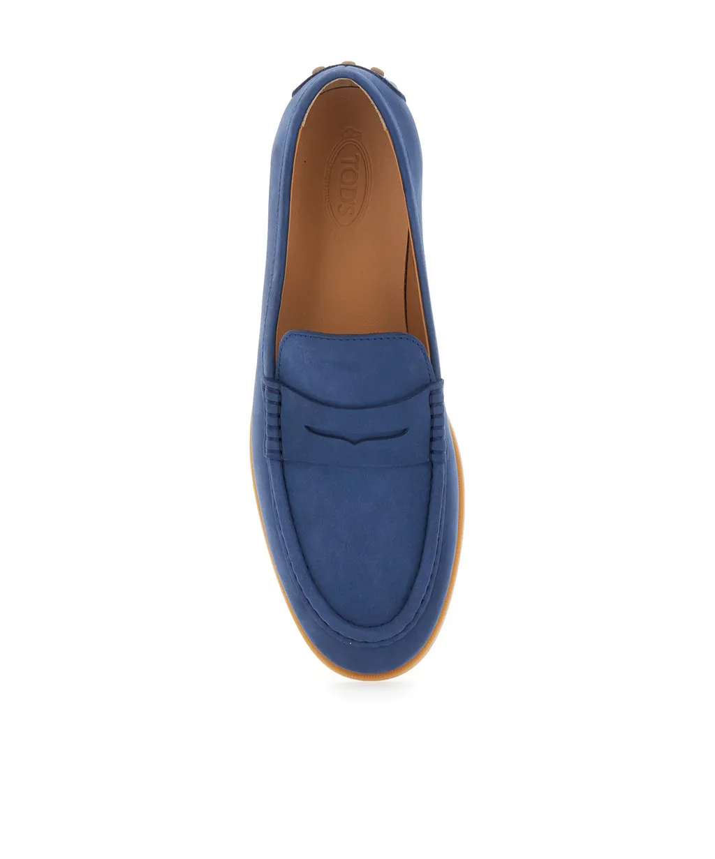 Tod's Logo Embossed Slip-On Loafers