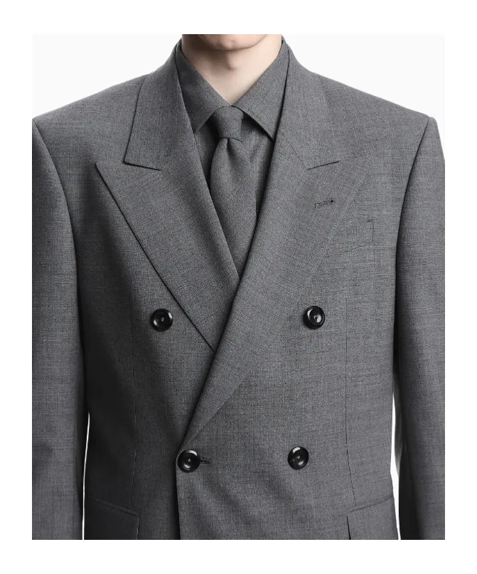 Emporio Armani Double Breasted Tailored Jacket