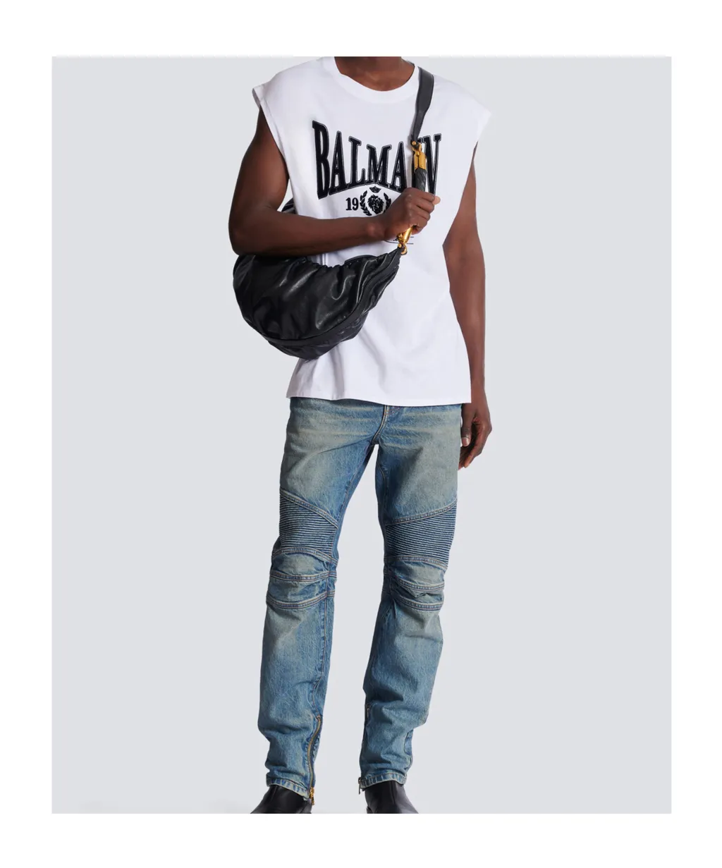 Balmain Relaxed Printed Tank Top