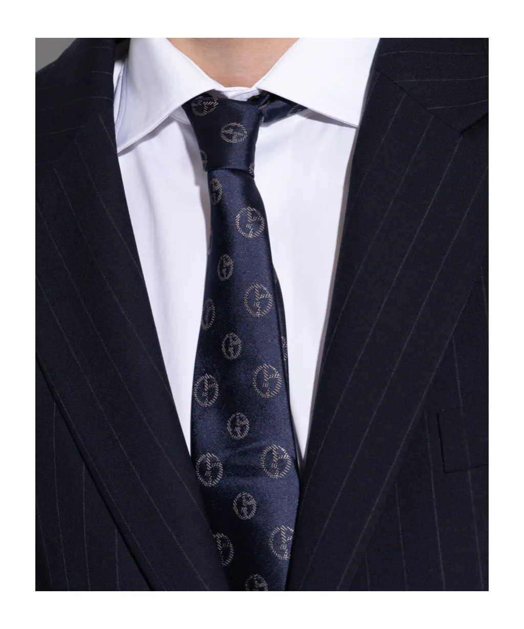 Giorgio Armani Pattern-Jacquard Tie