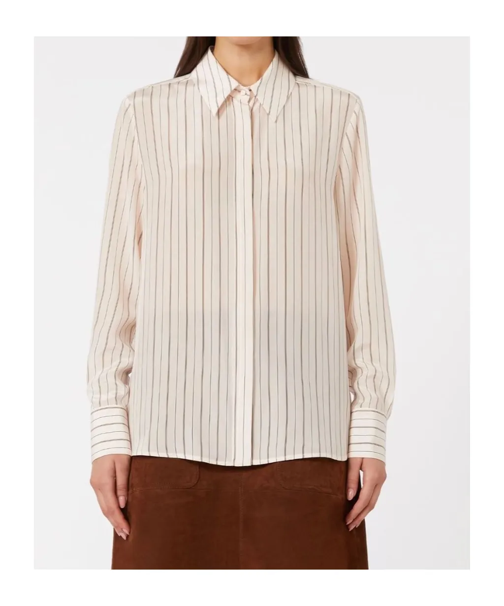 Printed Crepe Shirt