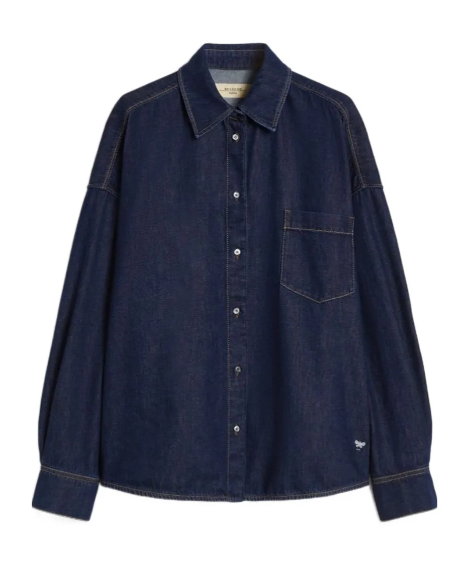 Cotton Denim Shirt