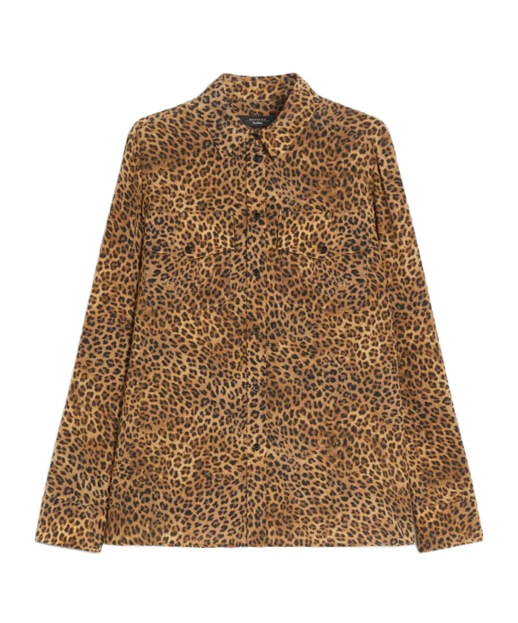 Weekend Max Mara Leopard Printed Shirt