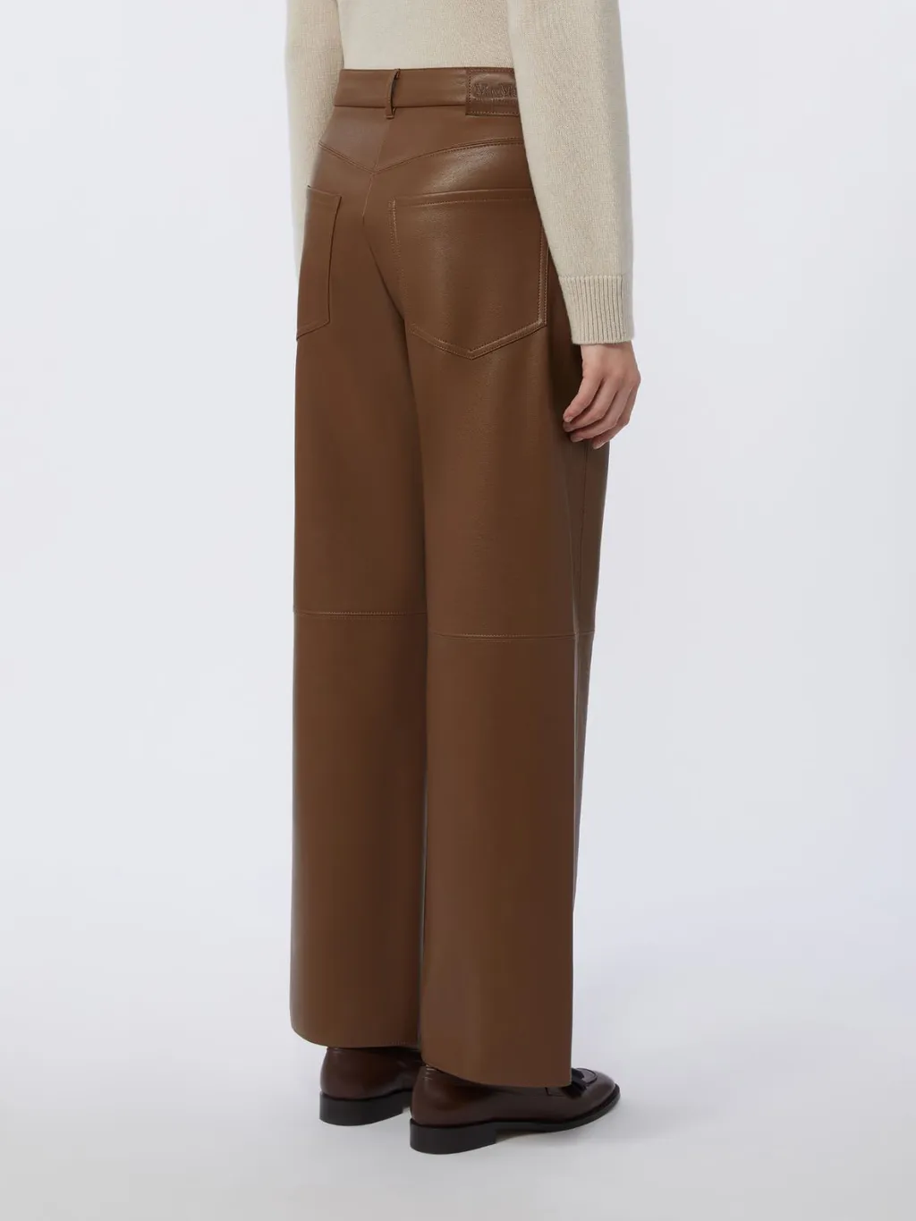 Coated Fabric Trousers