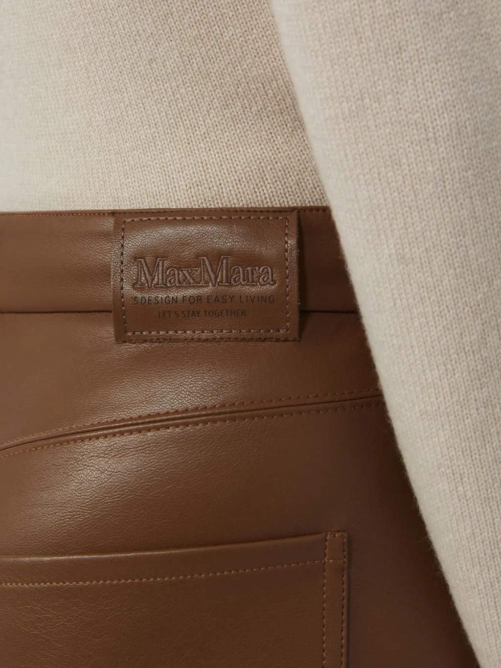 Coated Fabric Trousers
