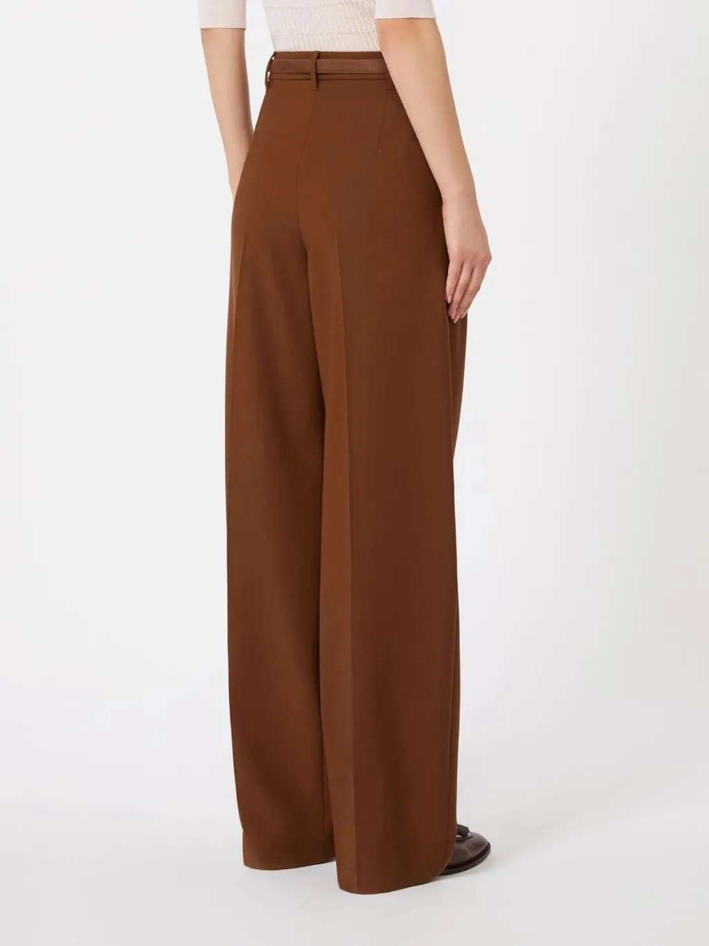 Flowing Wool Trousers
