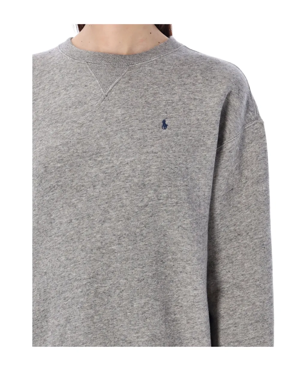 Polo Ralph Lauren Logo Embroidered Crewneck Sweatshirt