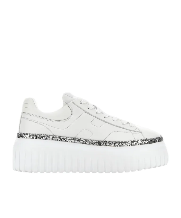 Lace-Up Platform Sneakers