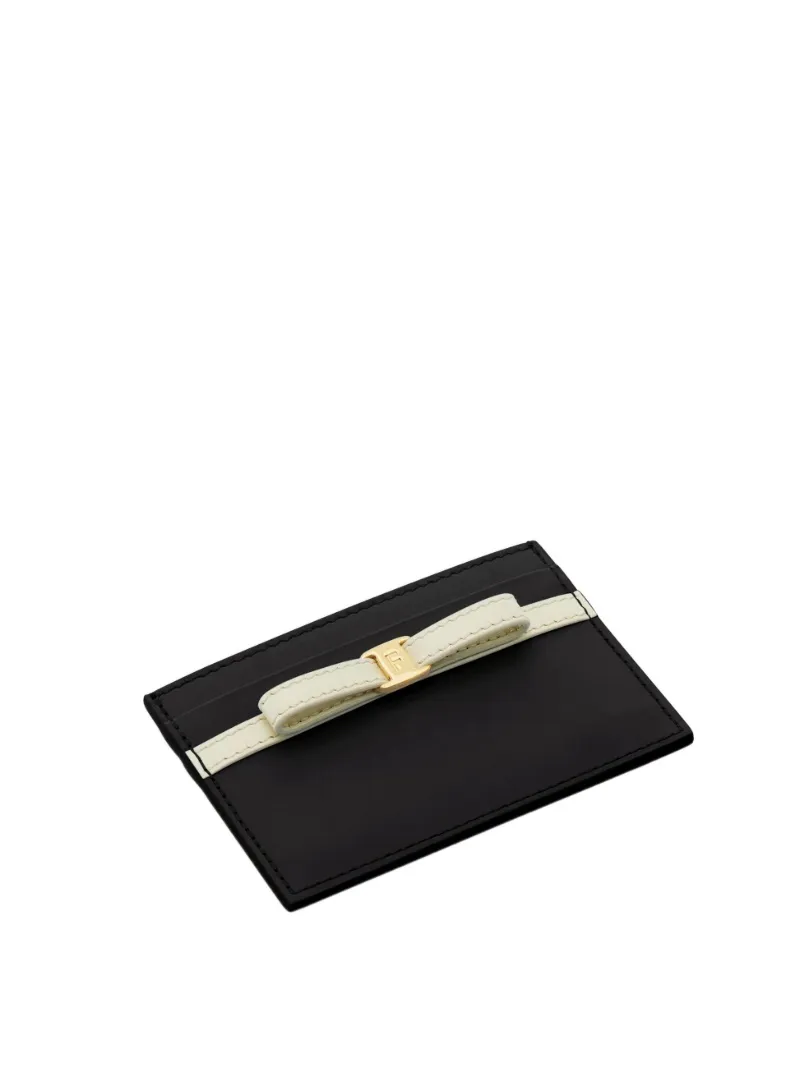 Ferragamo Logo Printed Card Holder