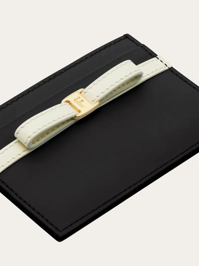 Ferragamo Logo Printed Card Holder