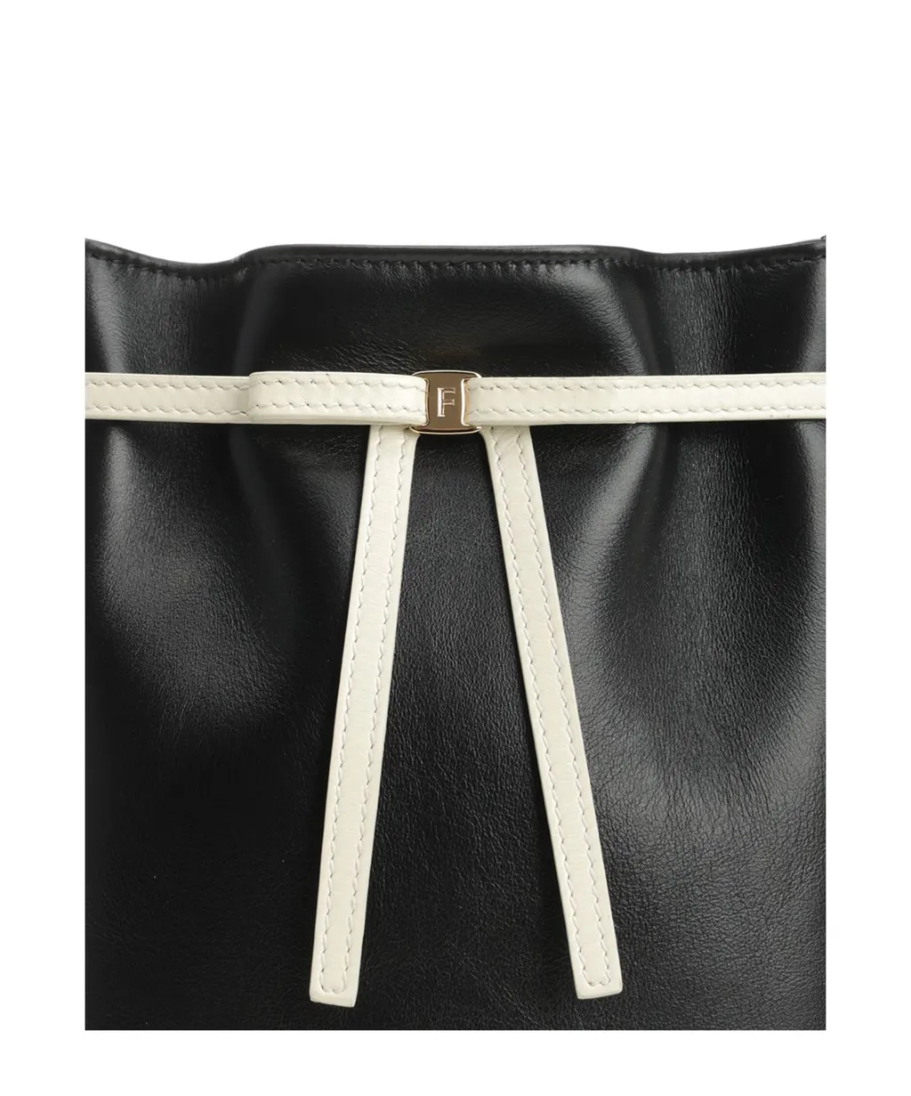 Ferragamo Drawstring Bucket Bag