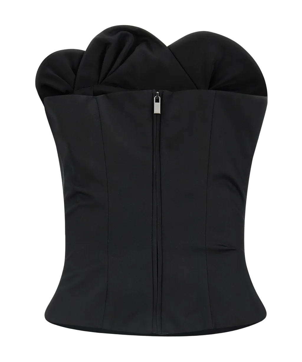 Magda Butrym Lace Corset Top