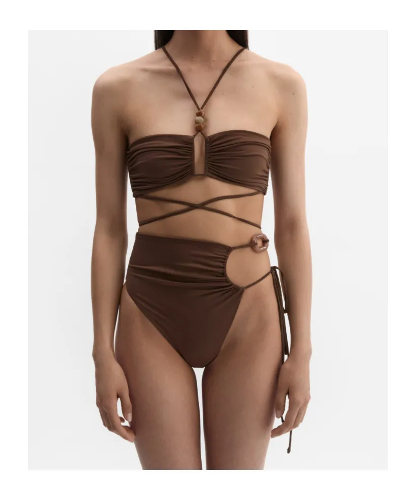 Magda Butrym High-Waist Swim Bottoms