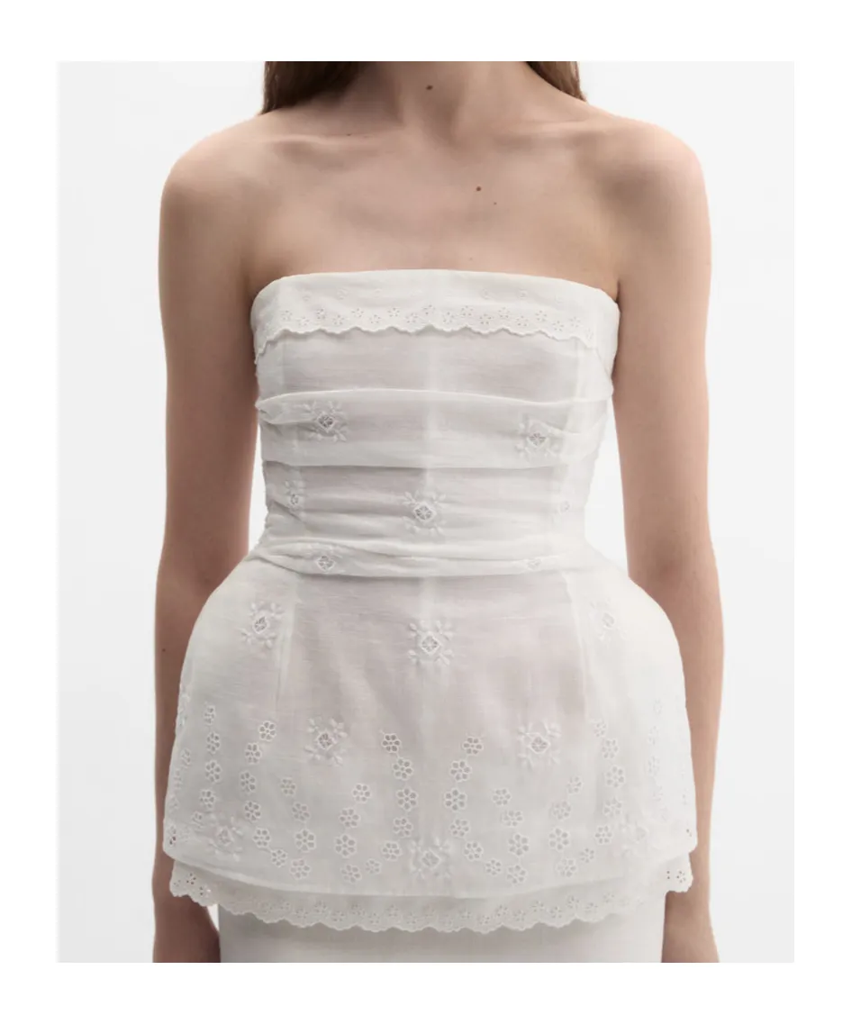 Magda Butrym Embroidered Corset