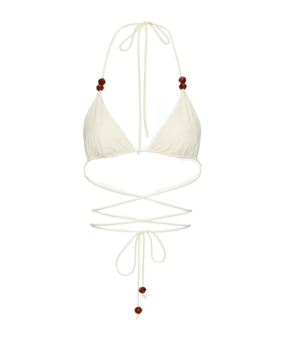 Magda Butrym Strappy Triangle Bikini Top