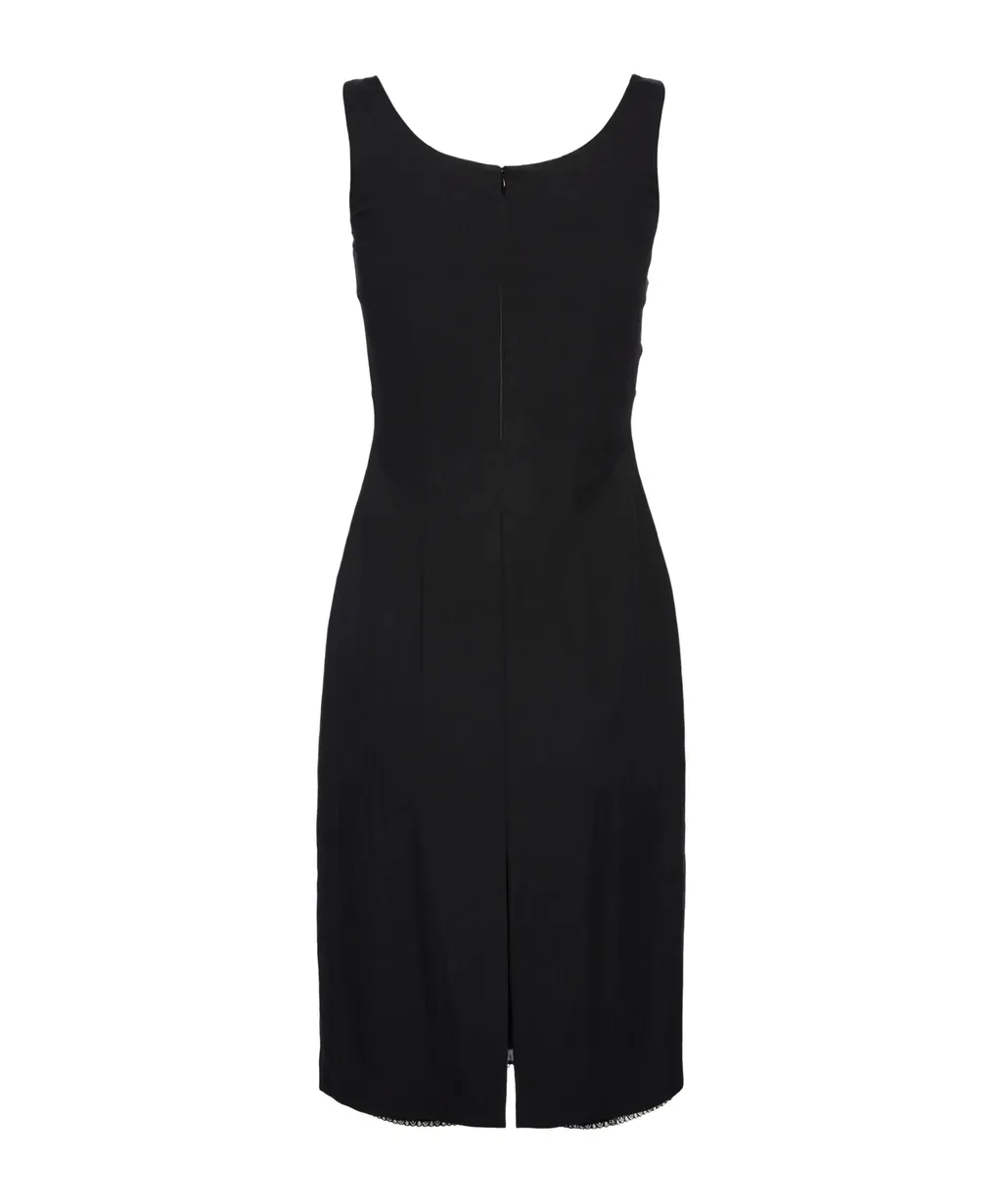 Magda Butrym Draped Neckline Sleeveless Dress