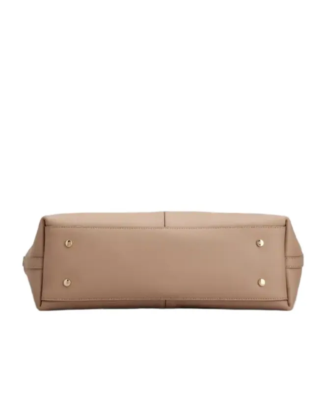 Tod's Logo Plaque Medium-Small Shopping Bag