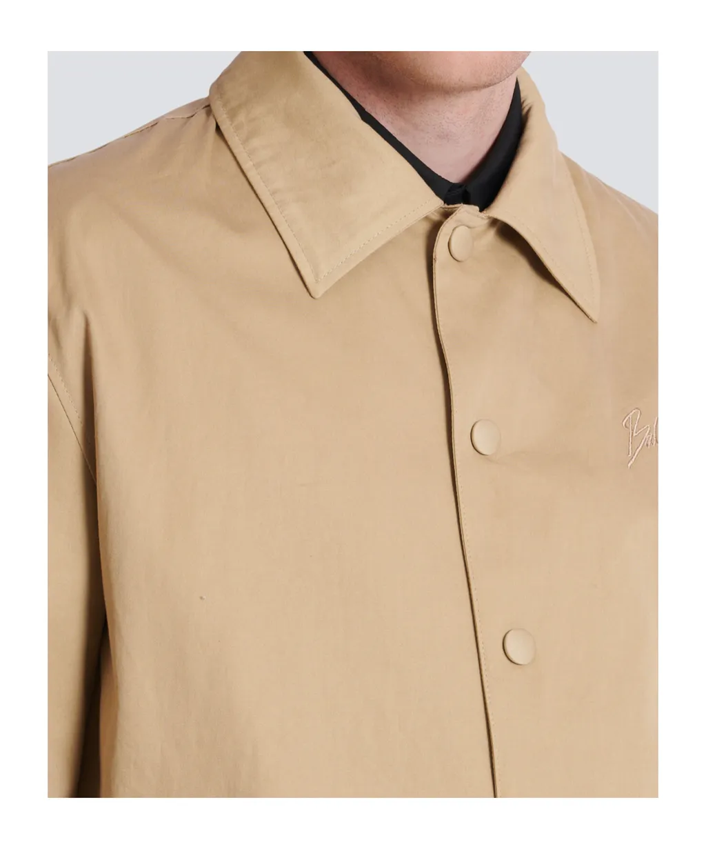 Balmain Paris Logo Embroidered Bomber Jacket