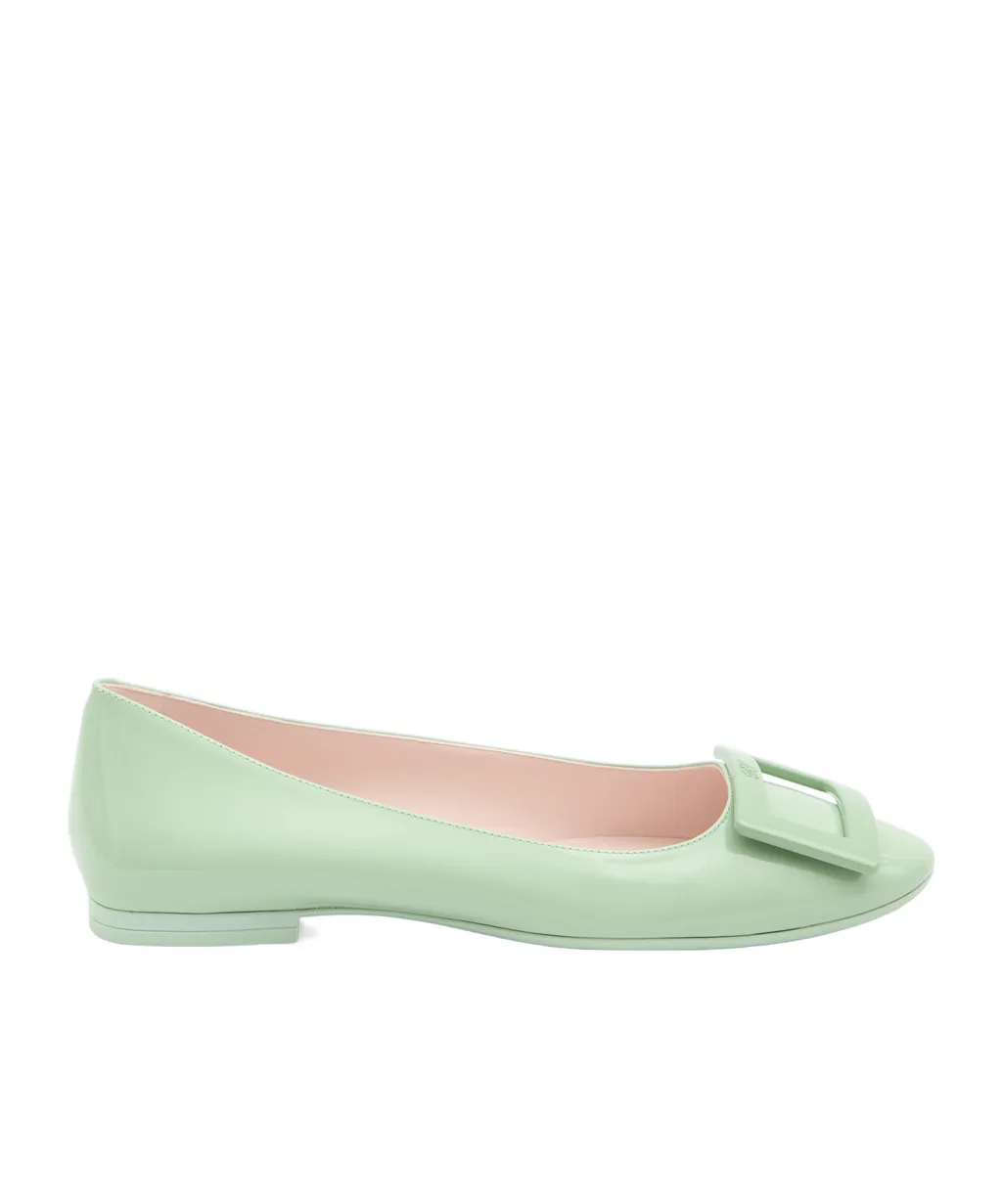 Roger Vivier Logo Embossed Flat Shoes