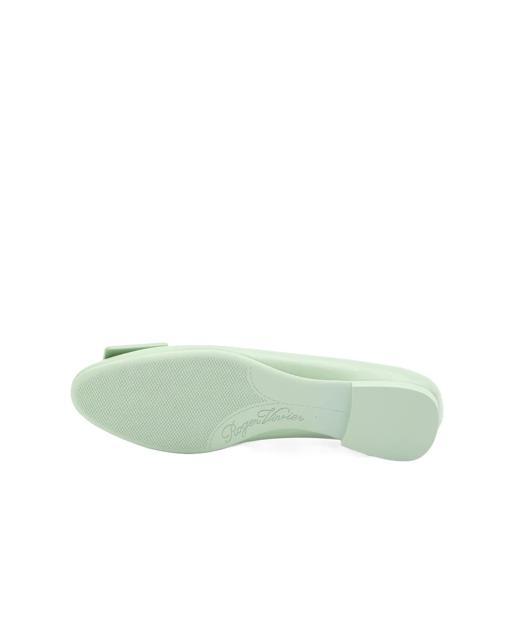 Roger Vivier Logo Embossed Flat Shoes