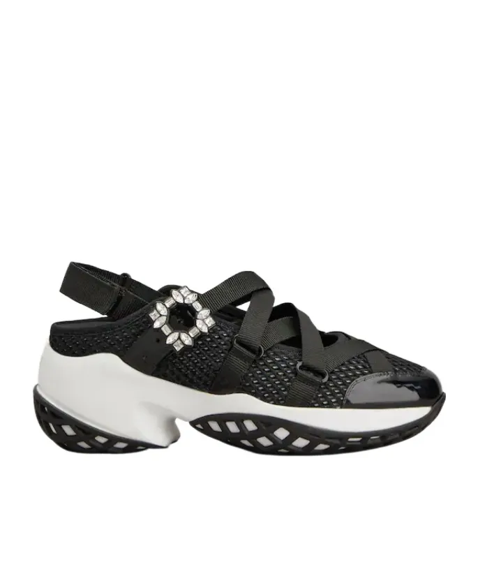 Viv' Run Ballerinas In Fabric